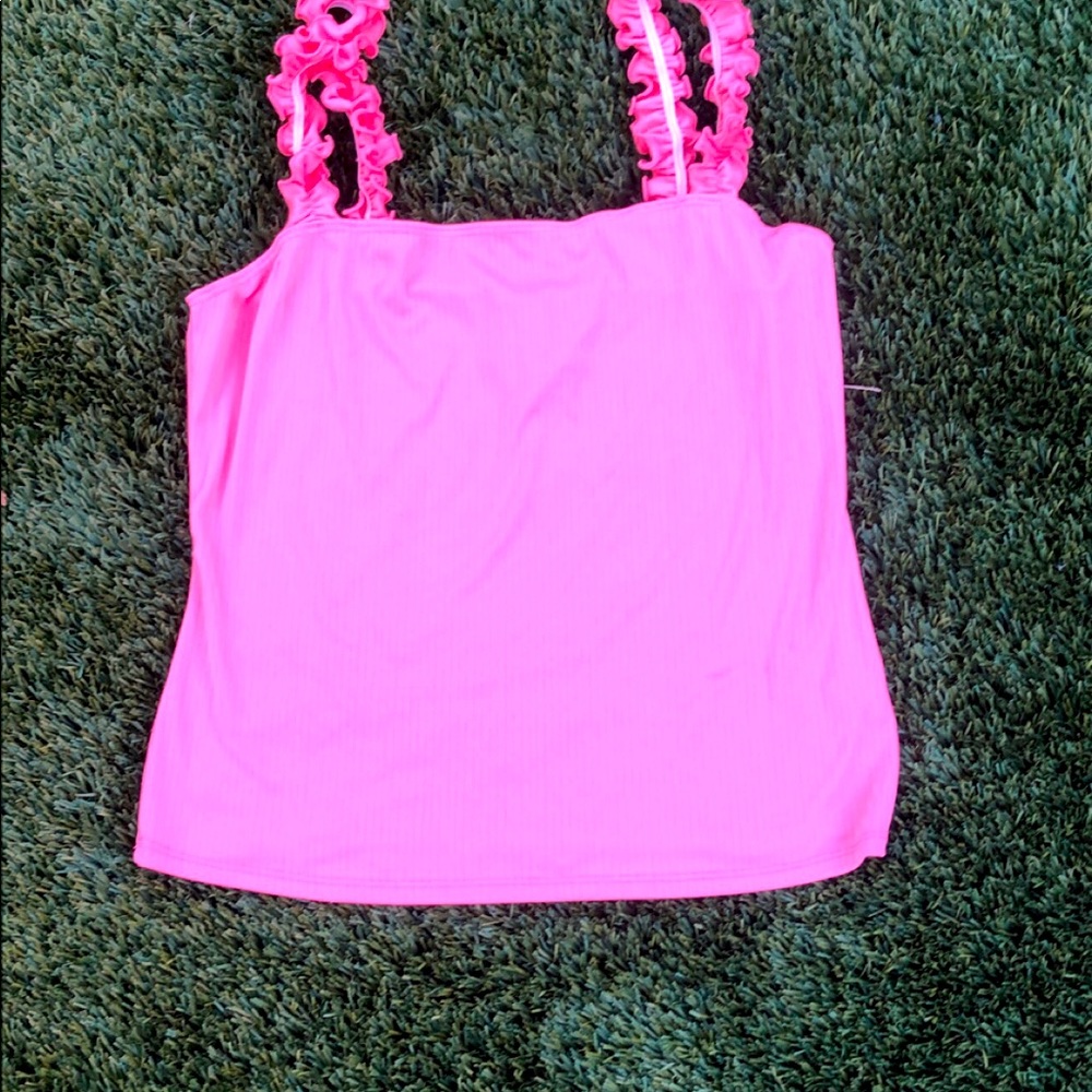 Coral tank-top